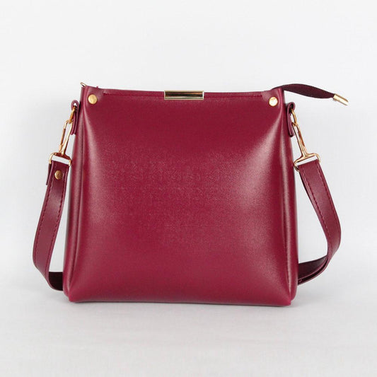 Rexine Plain Hand Bag