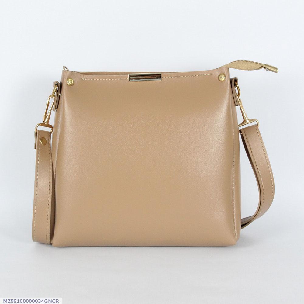 Rexine Plain Hand Bag