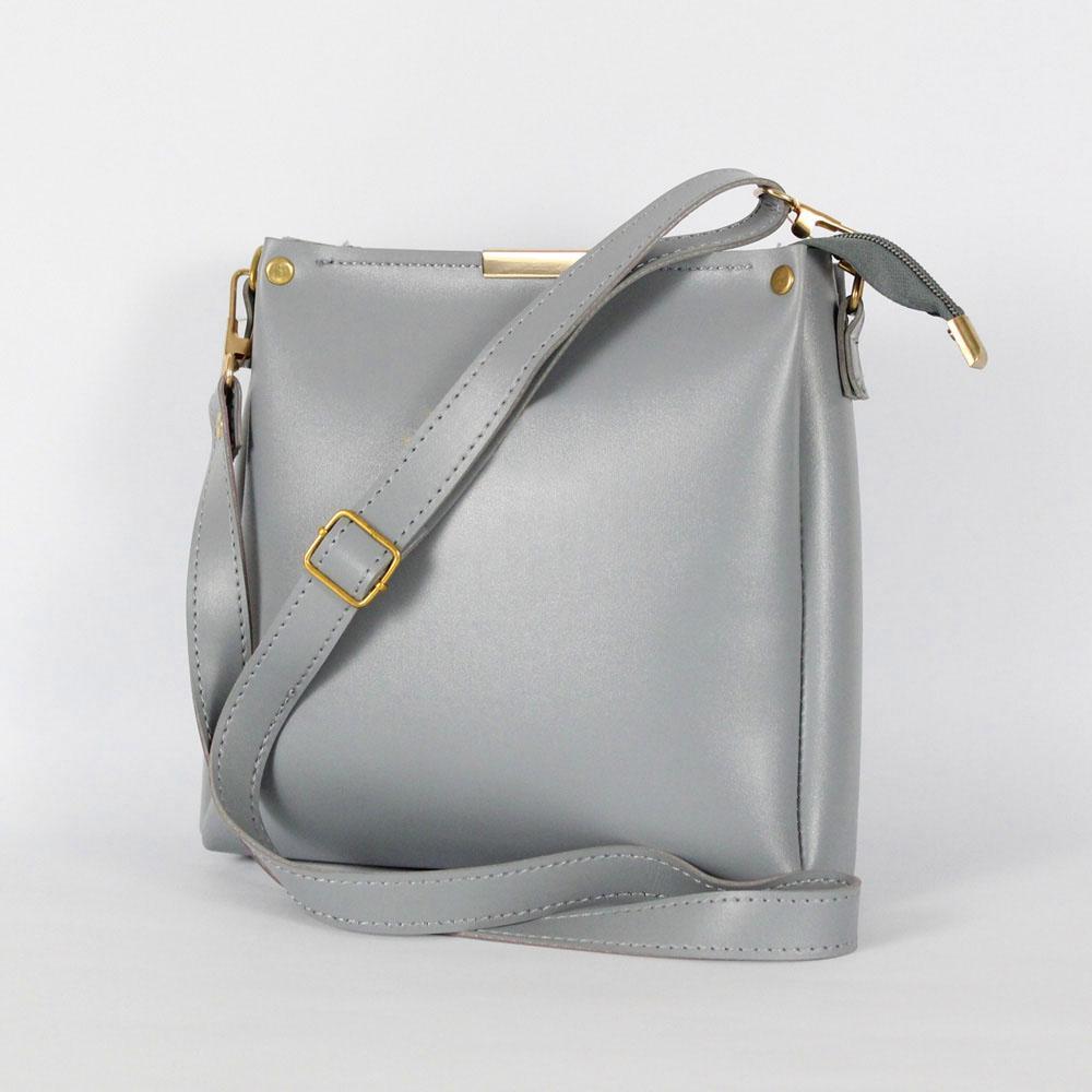 Rexine Plain Hand Bag