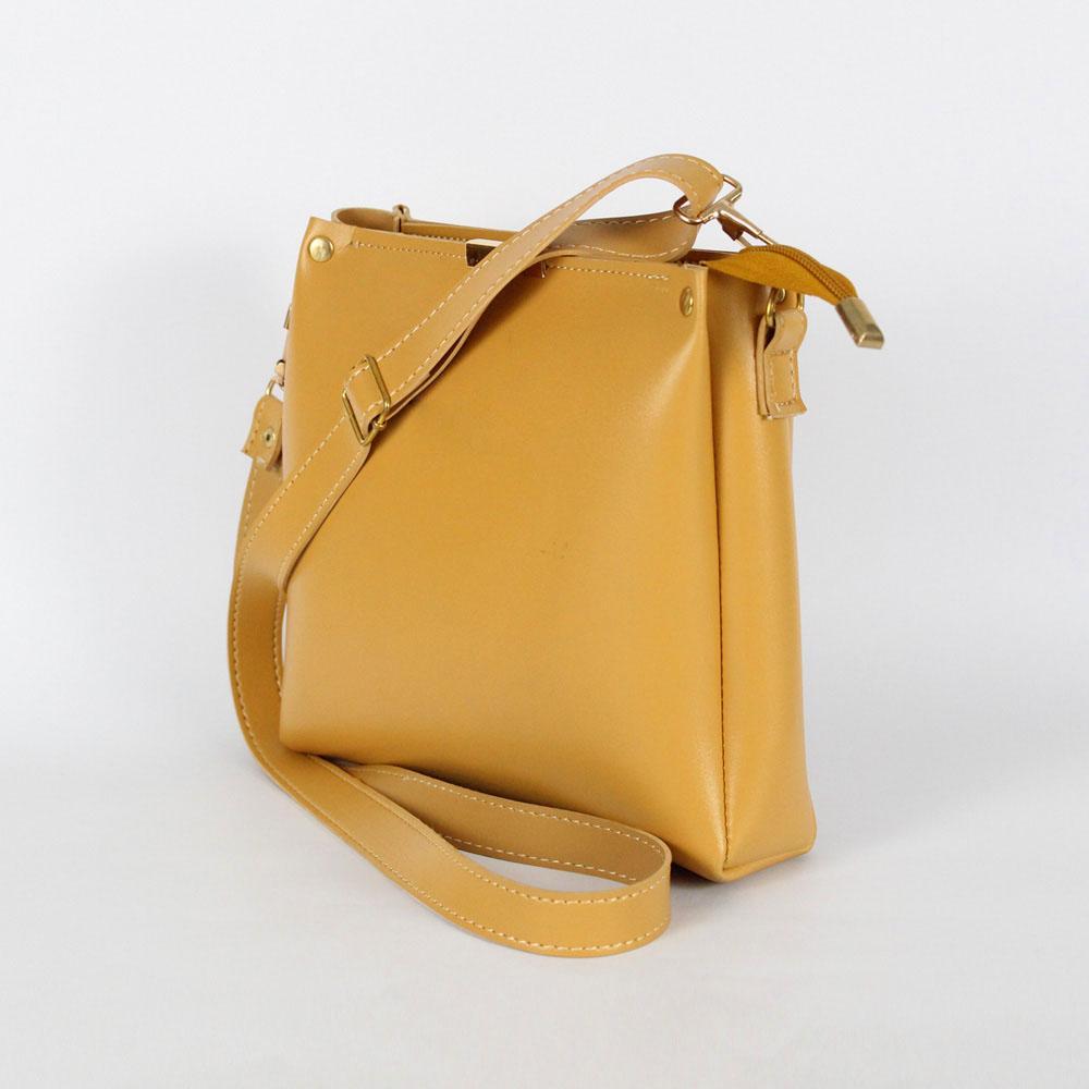 Rexine Plain Hand Bag